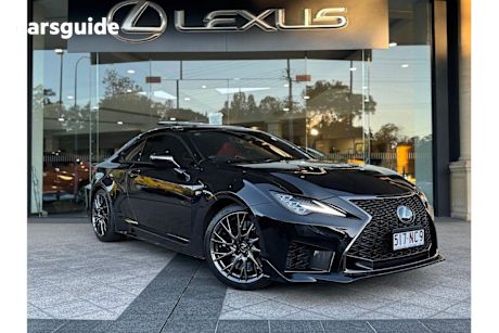 Black 2021 Lexus RC F Coupe