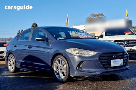 Blue 2016 Hyundai Elantra Sedan Elite 2.0 MPI