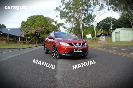 Red 2017 Nissan Qashqai Wagon TI (4X2)