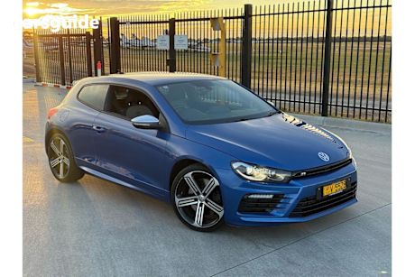 Blue 2015 Volkswagen Scirocco Coupe R