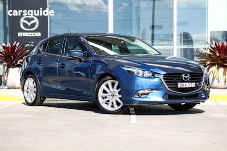 Blue 2016 Mazda 3 Hatchback SP25