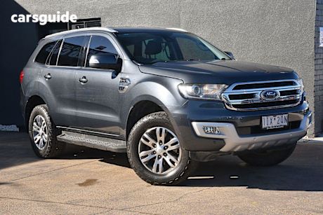 Grey 2015 Ford Everest Wagon Trend
