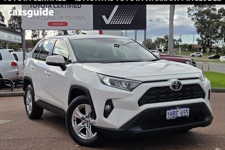 White 2020 Toyota RAV4 Wagon GX 2WD (nav)