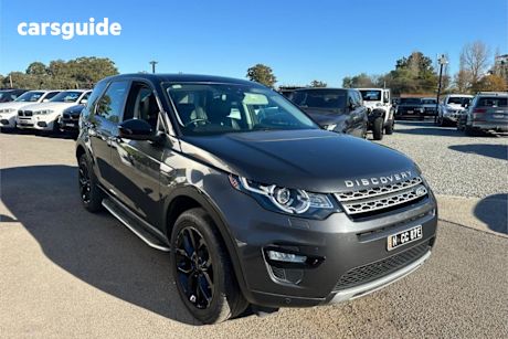 Grey 2018 Land Rover Discovery Sport Wagon TD4 (110KW) HSE 5 Seat