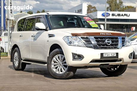 White 2018 Nissan Patrol Wagon TI-L (4X4)