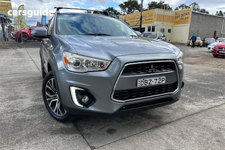 Grey 2015 Mitsubishi ASX Wagon XLS (4WD)