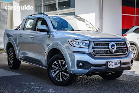 Silver 2025 GWM Cannon Dual Cab Utility LUX (4X4)