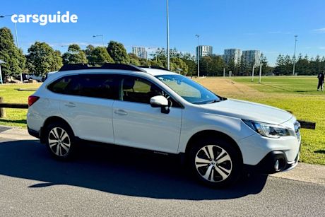 White 2019 Subaru Outback Wagon