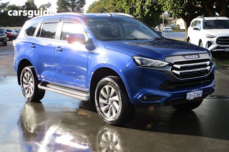 Blue 2022 Isuzu MU-X Wagon LS-U (4X4)