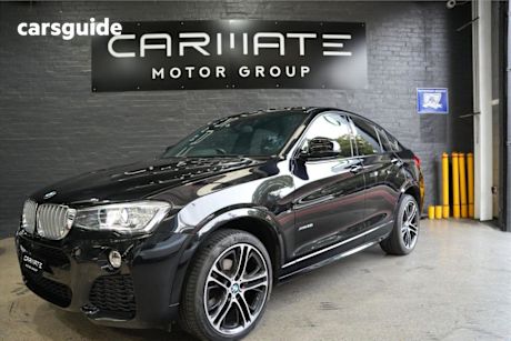 Black 2016 BMW X4 Coupe Xdrive 35I