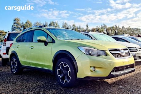 Green 2014 Subaru XV Wagon 2.0I-L
