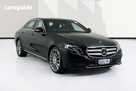 Black 2017 Mercedes-Benz E300 Sedan