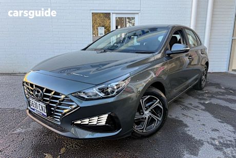 Grey 2021 Hyundai I30 Sedan Active