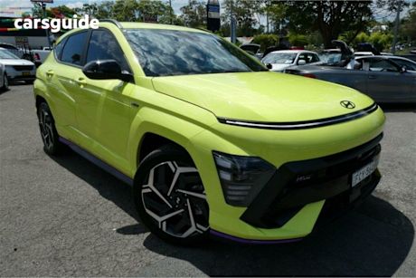 Yellow 2023 Hyundai Kona Wagon N Line