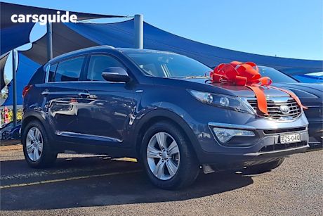 Blue 2011 Kia Sportage Wagon SLI (awd)