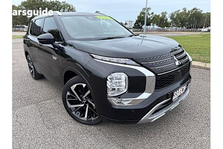 Black 2022 Mitsubishi Outlander Wagon PHEV EXCEED TOURER 4X4