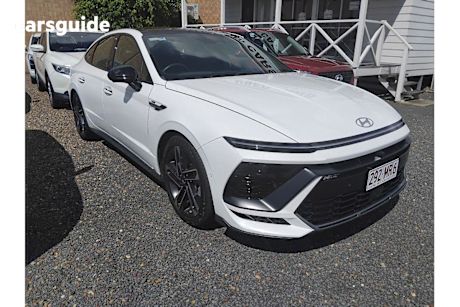 White 2024 Hyundai Sonata Sedan N Line