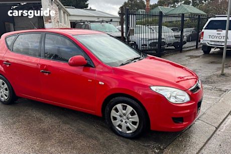 Red 2007 Hyundai I30 Hatchback SX