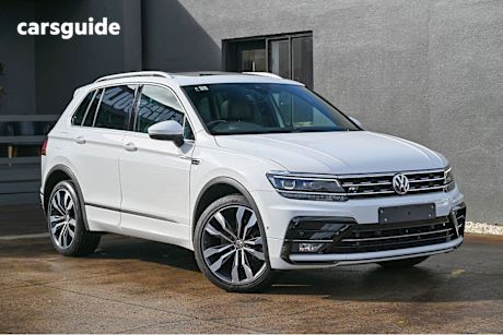 White 2018 Volkswagen Tiguan Wagon 162 TSI Highline