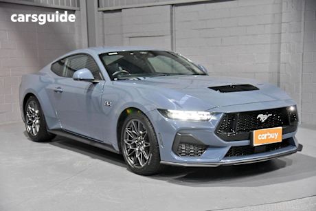 Blue 2024 Ford Mustang Coupe GT R