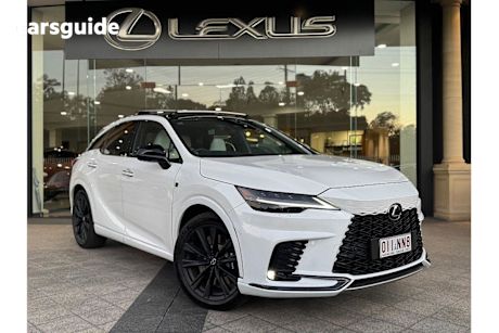White 2024 Lexus RX500H Wagon F Sport Performance Hybrid