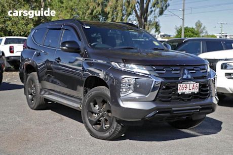 Grey 2024 Mitsubishi Pajero Sport Wagon GSR (4WD) 7 Seat