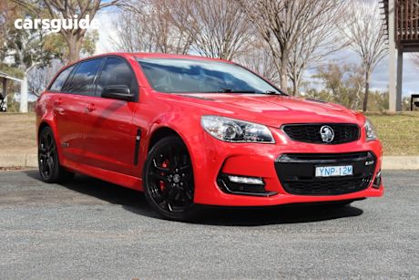 Red 2017 Holden Commodore Sportswagon SS-V Redline
