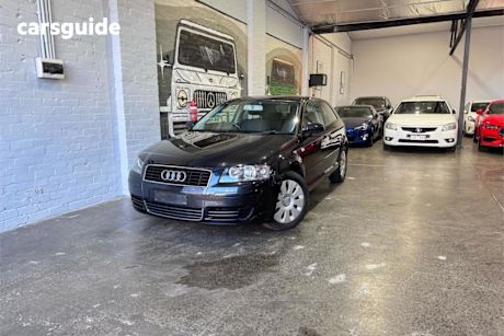 Black 2005 Audi A3 Hatchback 1.6 Attraction