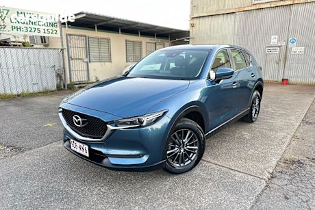 Blue 2020 Mazda CX-5 Wagon Maxx Sport (awd)