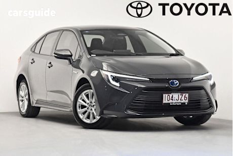 Grey 2024 Toyota Corolla Sedan Ascent Sport Hybrid