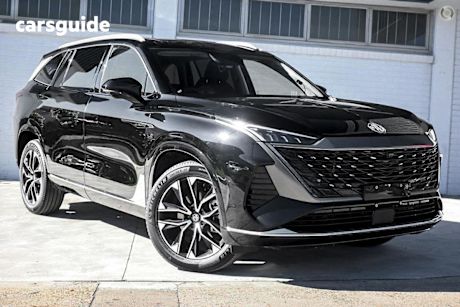 Black 2025 MG QS Wagon EXCITE F