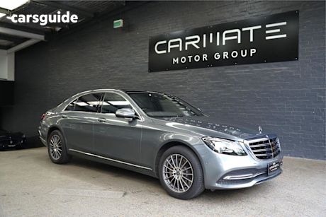 Grey 2019 Mercedes-Benz S450 Saloon L