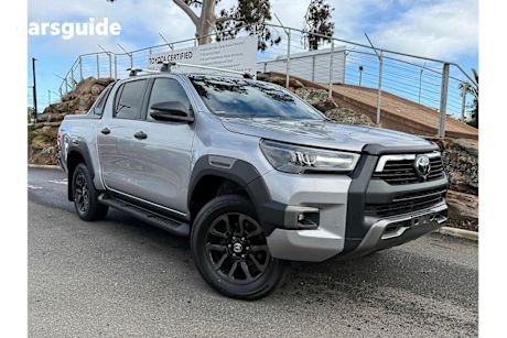 Silver 2021 Toyota Hilux Double Cab Pick Up Rogue (4X4)