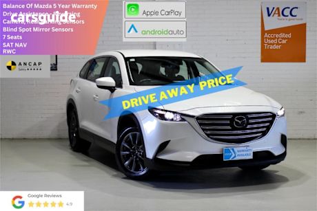 White 2023 Mazda CX-9 Wagon Sport (fwd)