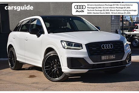 White 2020 Audi Q2 Wagon 45 Tfsi Quatt Sport (2.0 Tfsi)