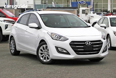 White 2017 Hyundai I30 Hatchback Active 1.6 Crdi