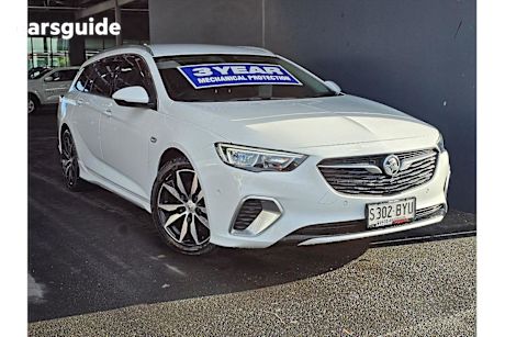 White 2018 Holden Commodore Wagon RS F