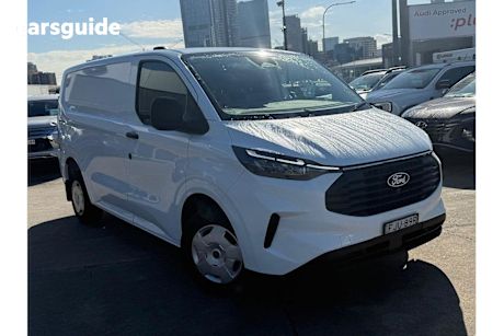 White 2023 Ford Transit Custom Van 320S (swb)