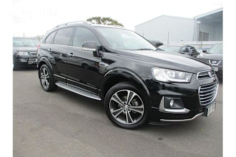 Black 2017 Holden Captiva SUV LTZ 4X4