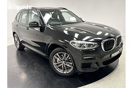 Black 2020 BMW X3 Wagon Sdrive20I Xline