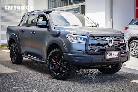 Grey 2025 GWM Cannon Dual Cab Utility XSR (4X4)