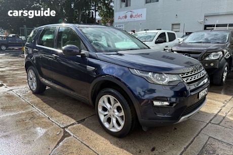 Blue 2017 Land Rover Discovery Sport Wagon TD4 180 HSE 5 Seat
