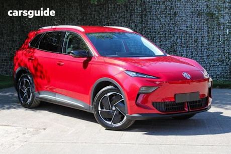 Red 2025 MG MGS5 EV Wagon ESSENCE 62 R