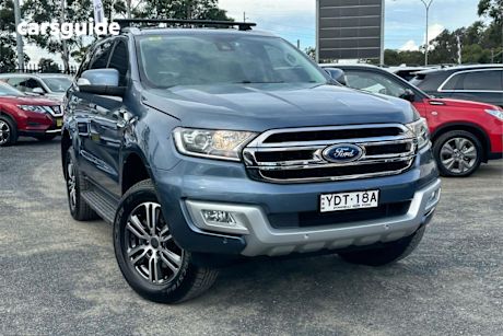 Blue 2016 Ford Everest Wagon Trend