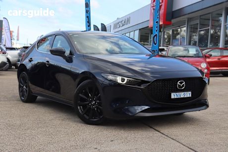 Blue 2019 Mazda 3 Hatchback G25 Astina