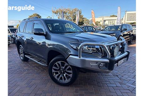 Grey 2021 Toyota Landcruiser Prado SUV VX 4X4