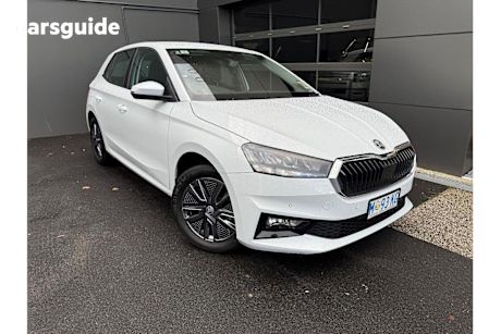 White 2024 Skoda Fabia Hatch 85TSI SELECT F