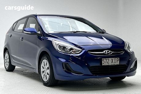 Blue 2016 Hyundai Accent Hatch ACTIVE F