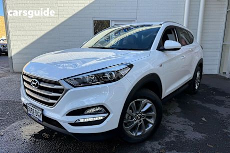 White 2017 Hyundai Tucson Wagon Active (fwd)
