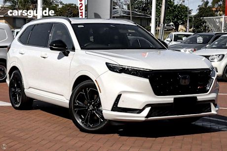 White 2024 Honda CR-V SUV E:HEV RS F